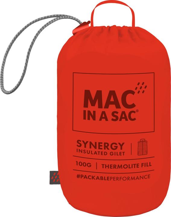 Actual product image Mac in a Sac SYNERGY Thermolite GILET (L)