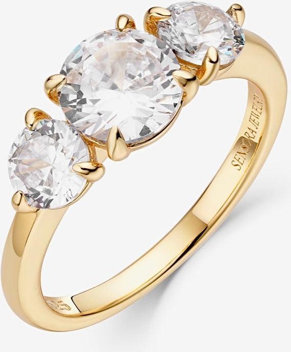 Produktbild Sensora Jewelry Sand Ring (56, 925 Silber)
