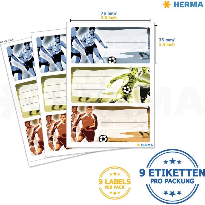 Produktbild HERMA Buchetiketten