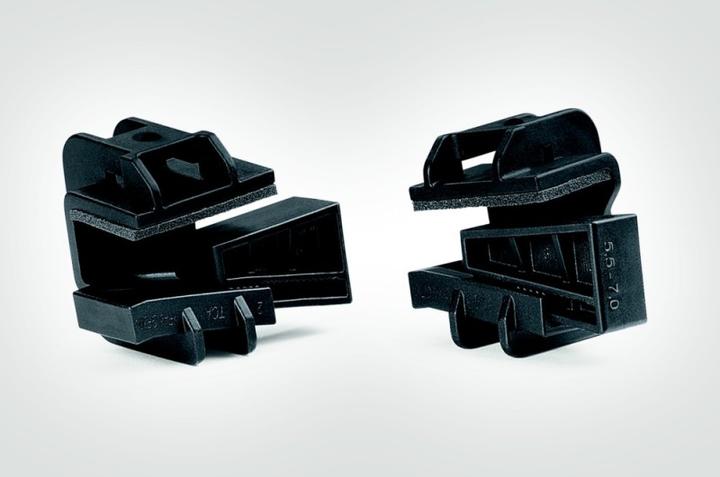 Image du produit HellermannTyton HELL Beam Clamp D with foam-PA6GF30-BK (200) Élément de fixation GPN12-0984 Beam (46.20 mm, 200 pcs)