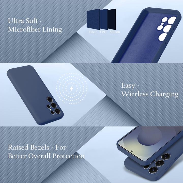 Produktbild Cadorabo Hülle für Samsung Galaxy S25 Ultra im Liquid Case Design (Samsung Galaxy S25 Ultra)