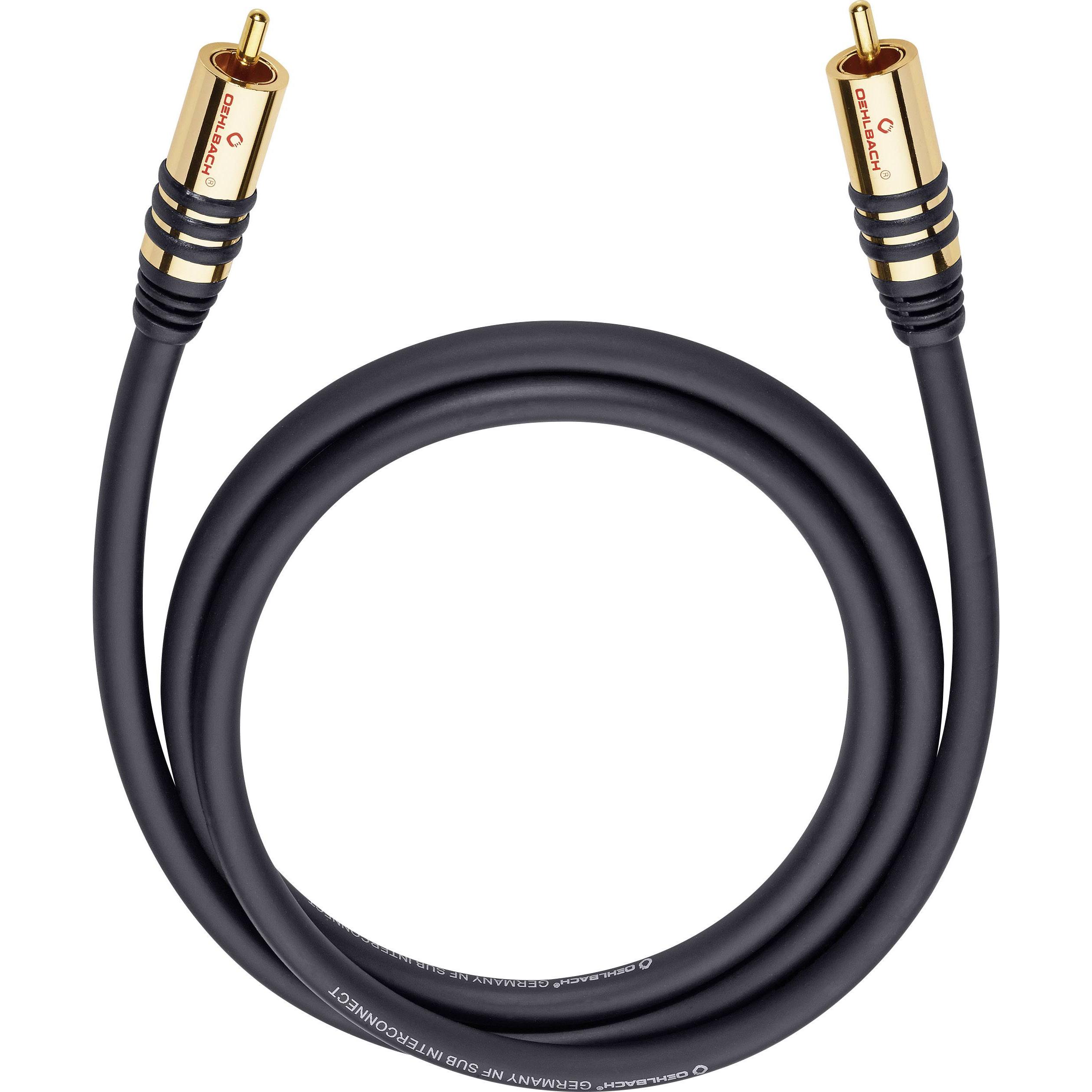 Oehlbach Nf Sub (2 m, Cinch), Audio Kabel