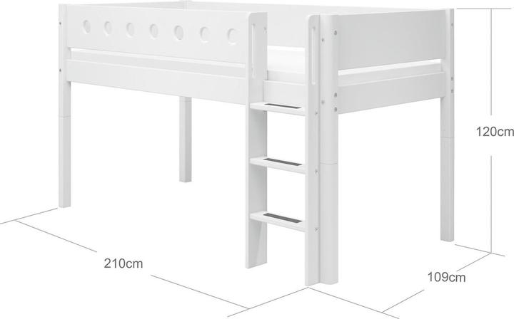 Image du produit Flexa Lit d'évolution (90 x 200 cm)
