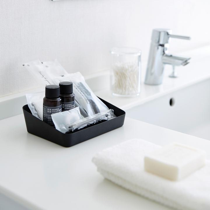 Actual product image Yamazaki M TOWER storage tray