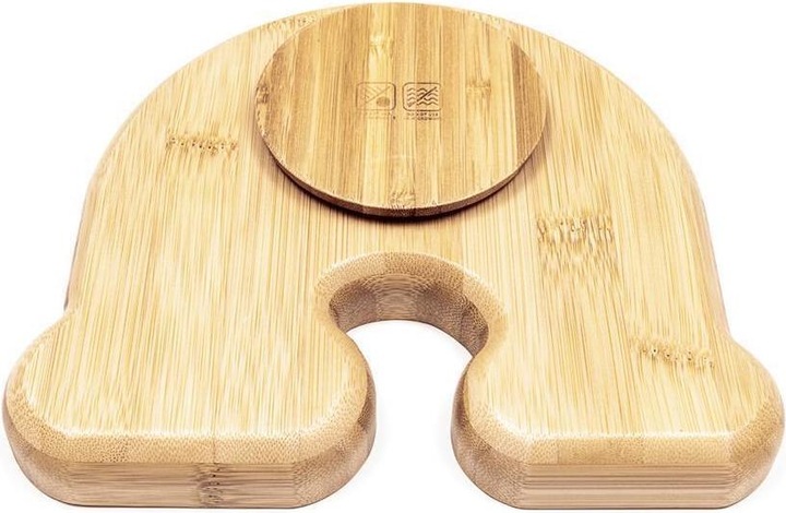 Produktbild Wild & Stone Baby Bambus Teller mit Saugnapf, gelb