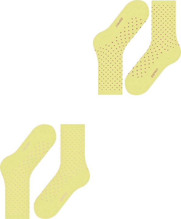 Produktbild Esprit Fine Dot 2-Pack Baumwollsocken (2er Pack, 35 - 38)