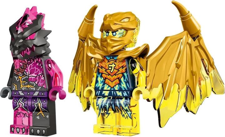 Actual product image LEGO Jay's gold dragon motorcycle (71768, LEGO Ninjago)
