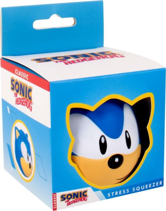 Productafbeelding Fizz Creations SONIC - Hoofd - Balle Anti-Stress - 11 cm