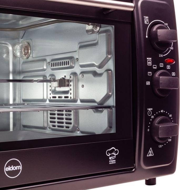 Immagine prodotto Eldom Forno ONEV Capacità 48 l Girarrosto Potenza aria calda 2000 W.