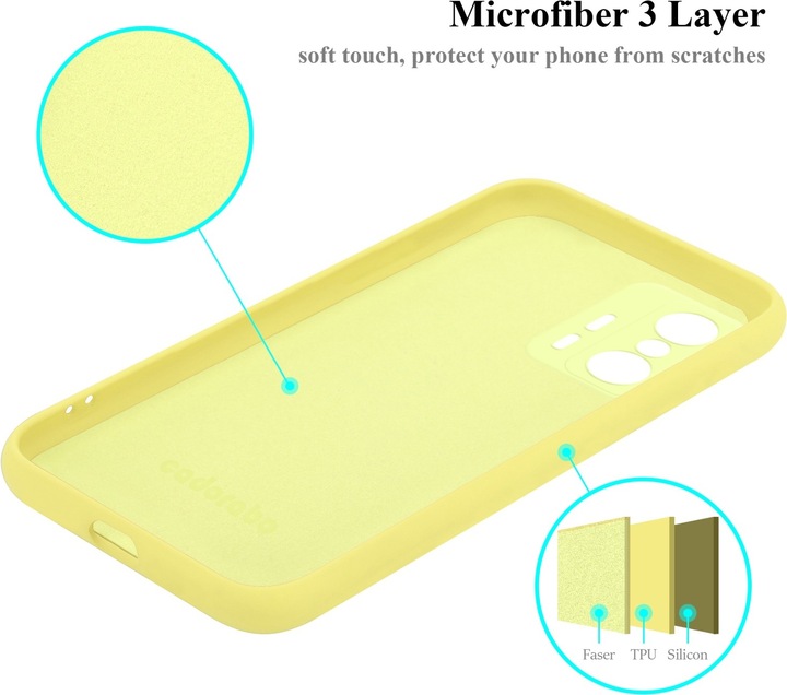 Produktbild Cadorabo TPU Liquid Silicone Case Hülle für Xiaomi 11T / 11T PRO (Xiaomi 11T)