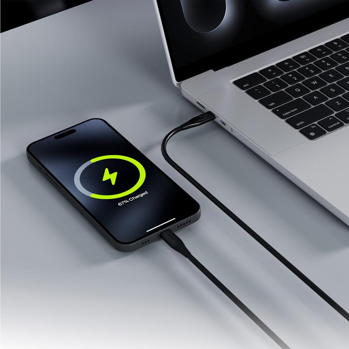 Actual product image Allity cable AUC-02 USB-C - USB-C 1.0 m 100W black (1 m, USB 1.0, 100 W)