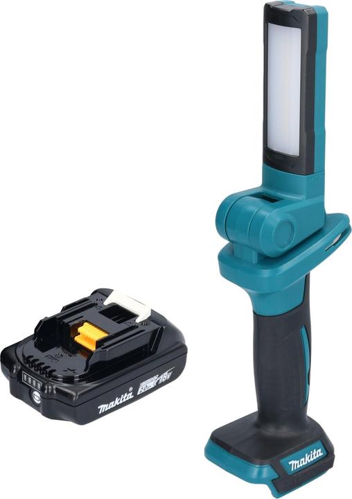 Immagine prodotto Makita DML 816 A1 Lampada da lavoro a batteria 18 V 100 - 500 lm LED + 1x batteria ricaricabile 2.0 Ah - (500 lm)