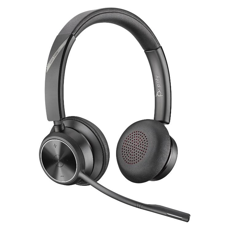 HP Poly Savi 7320 (Kabelgebunden), Office Headset, Schwarz