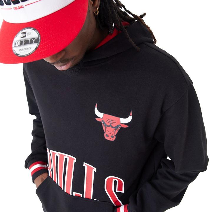 Actual product image New Era Oversized Hoody - NBA Chicago Bulls (L)