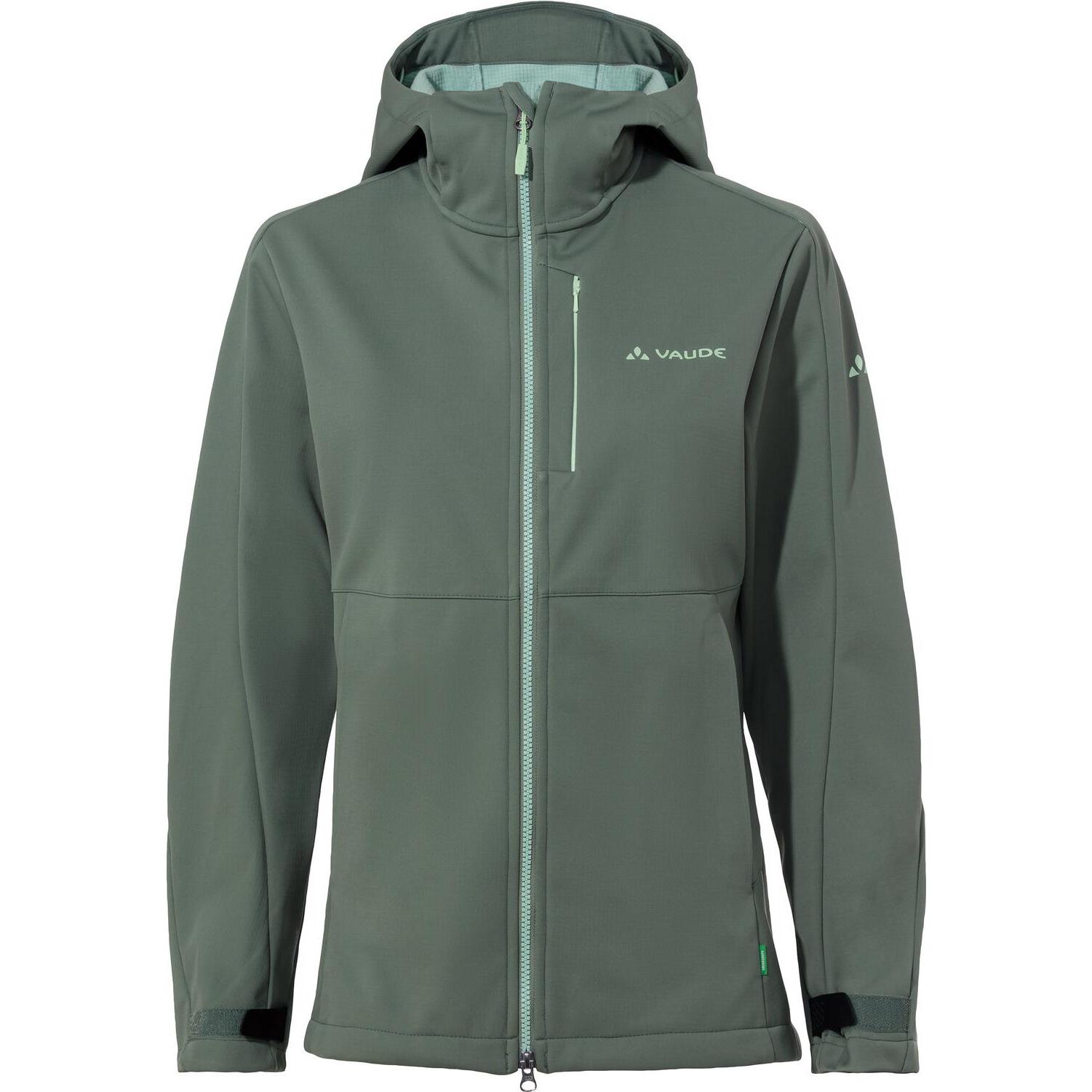 Vaude, Damen, Jacke, Women's All Year Elope Softshell Jacket II (36), Grün, 36