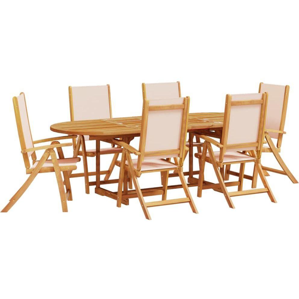 VidaXL, Gartentisch + Balkontisch, Keira (100 cm)