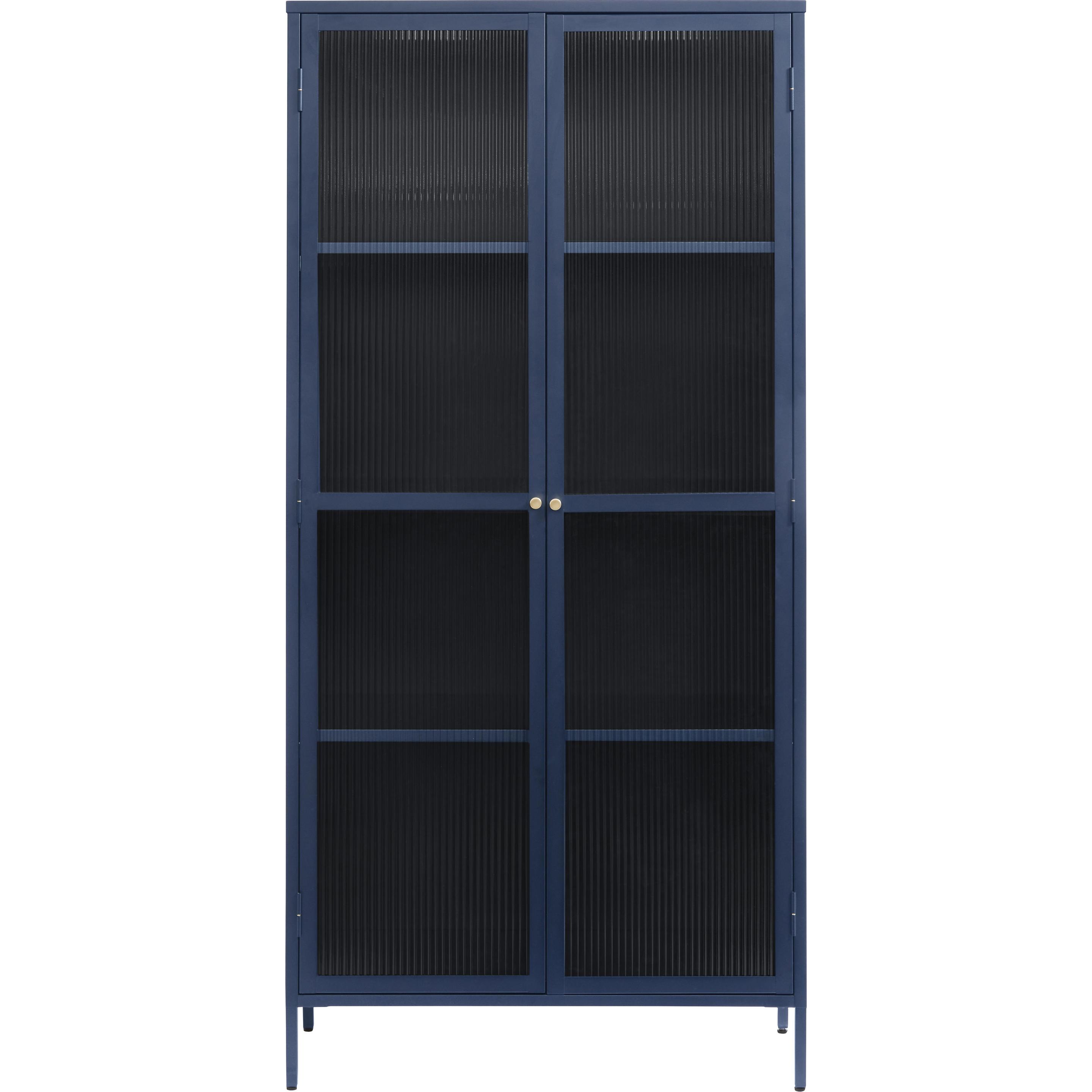 Nordic Touch, Vitrine + Buffetschrank, Borup (90 x 40 x 190 cm)