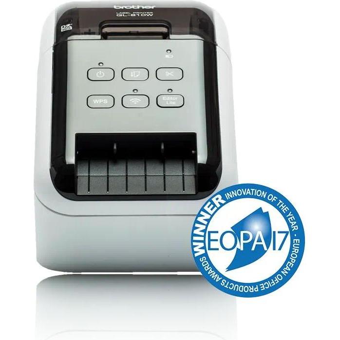 Brother QL-810WC/Tisk/Wi-Fi/USB, Beschriftungsgerät, Schwarz