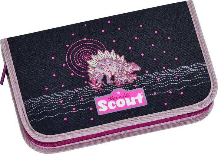 Produktbild Scout Schüler-Etui gefüllt Pink Dino 23-teilig