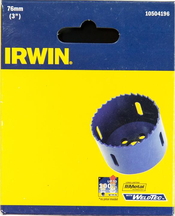 Image du produit Irwin Couronne "" BIMETAL 76 mm (76 millimètres)