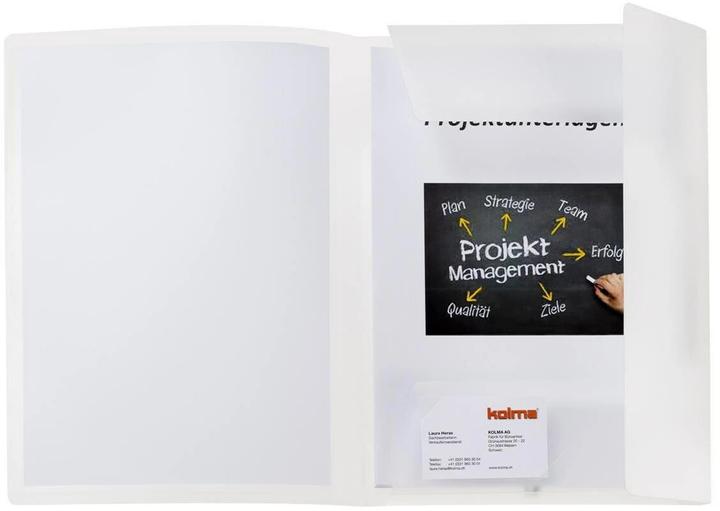 Produktbild Kolma Gummizugmappe Vario A4 farblos (A4, 1x)