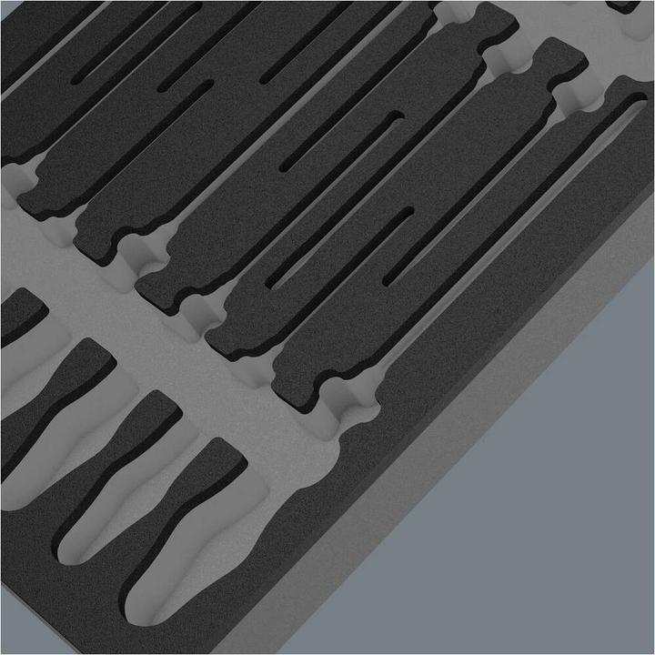 Actual product image Wera Foam insert screwdriver set 1 empty 9814