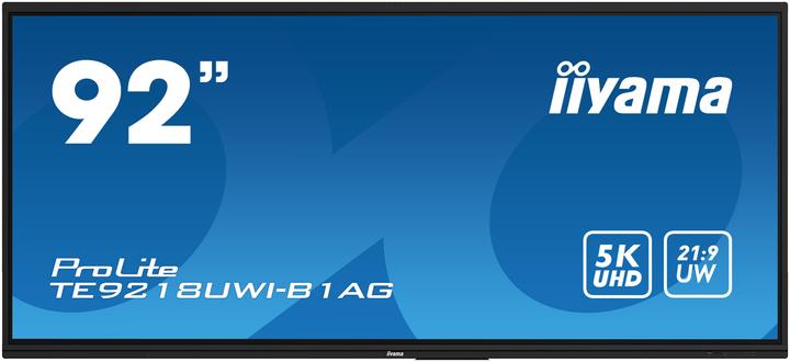 iiyama LFD ProLite TE9218UWI-B1AG (5120 x 2160 pixels, 91.50")