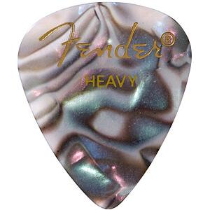 Fender Picks 351 heavy/abalone (12) (12 x), Plektrum
