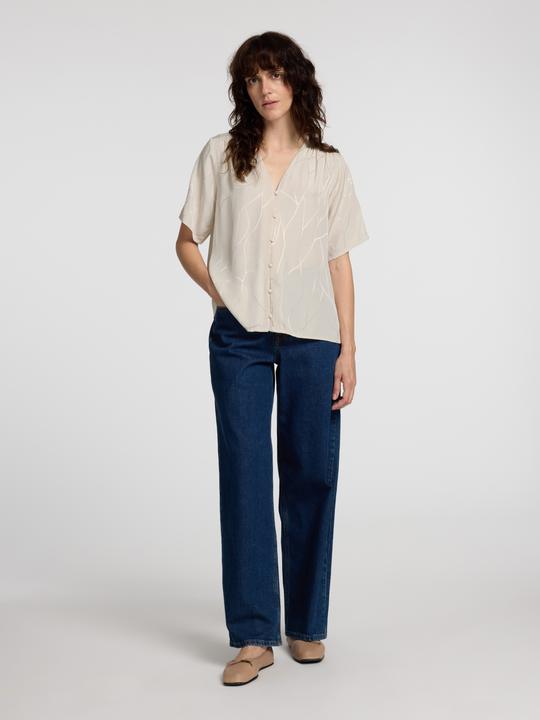 Produktbild Selected Femme Print Top mit V-Ausschnitt (34)