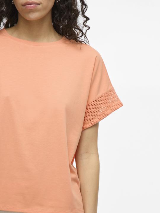 Immagine prodotto Vila VIZIMA Rundhals Oberteil mit kurzen Ärmeln (M)