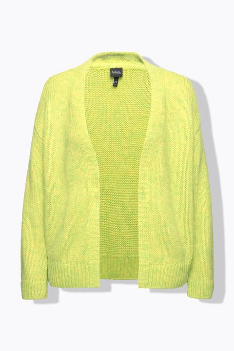 Actual product image Ulla Popken Wool Blend Open Shape Cardigan (60)