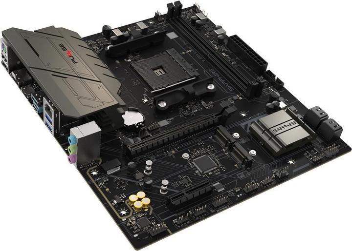 Immagine prodotto Sapphire Pulse B550M AMD,AM4,DDR4 (AM4, AMD B550, ATX flessibile, Micro-ITX)