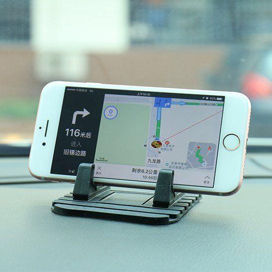 Produktbild Hurtel Universal car holder silicone phone stand nano pad black