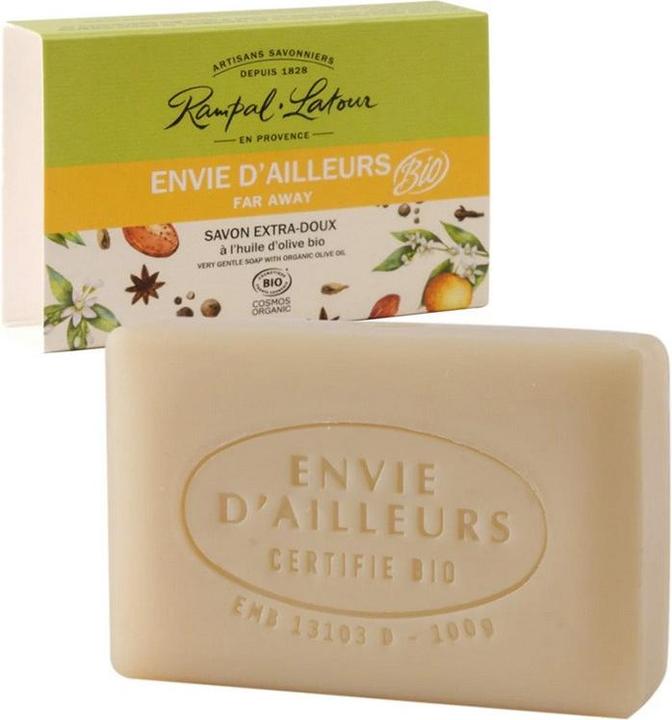 Immagine prodotto Rampal Latour Sapone biologico certificato Envie d'ailleurs (Sapone duro)