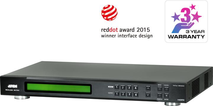 Produktbild Aten 4 HDMI Matrix Switch Videowall Scaler