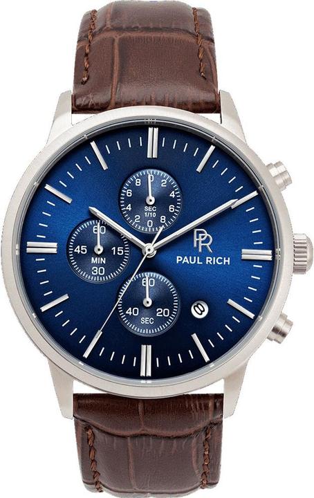 Produktbild Paul Rich Chronograph Mariner Brown Leather (Analoguhr, 42 mm)