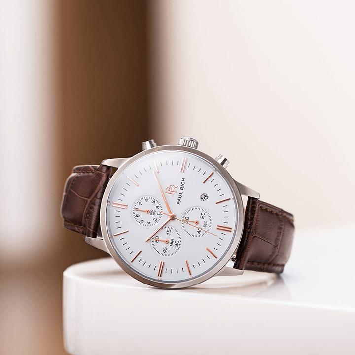 Actual product image Paul Rich Chronograph Porter (Analogue wristwatch, 42 mm)