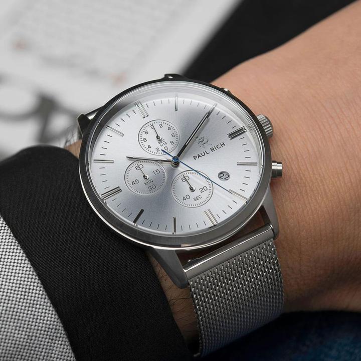 Immagine prodotto Paul Rich Cronografo Sterling Mesh (Orologio da polso analogico, 42 mm)