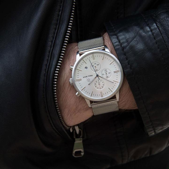 Immagine prodotto Paul Rich Cronografo Sterling Mesh (Orologio da polso analogico, 42 mm)