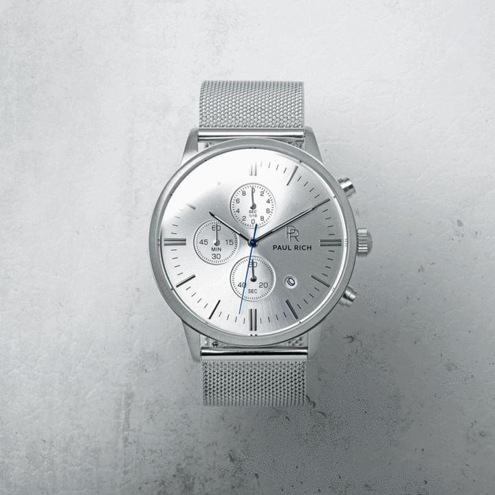 Immagine prodotto Paul Rich Cronografo Sterling Mesh (Orologio da polso analogico, 42 mm)