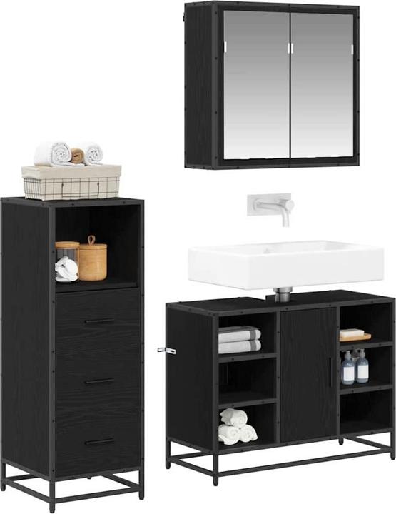Produktbild vidaXL Badezimmermöbel-Set