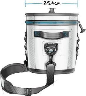 Actual product image Yeti Hopper Flip Kühltasche