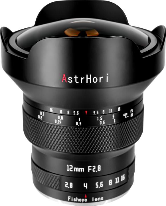 Image du produit AstrHori 12mm F2.8 Nikon Z Mount Full Frame Lens Black (Nikon Z, Plein format)