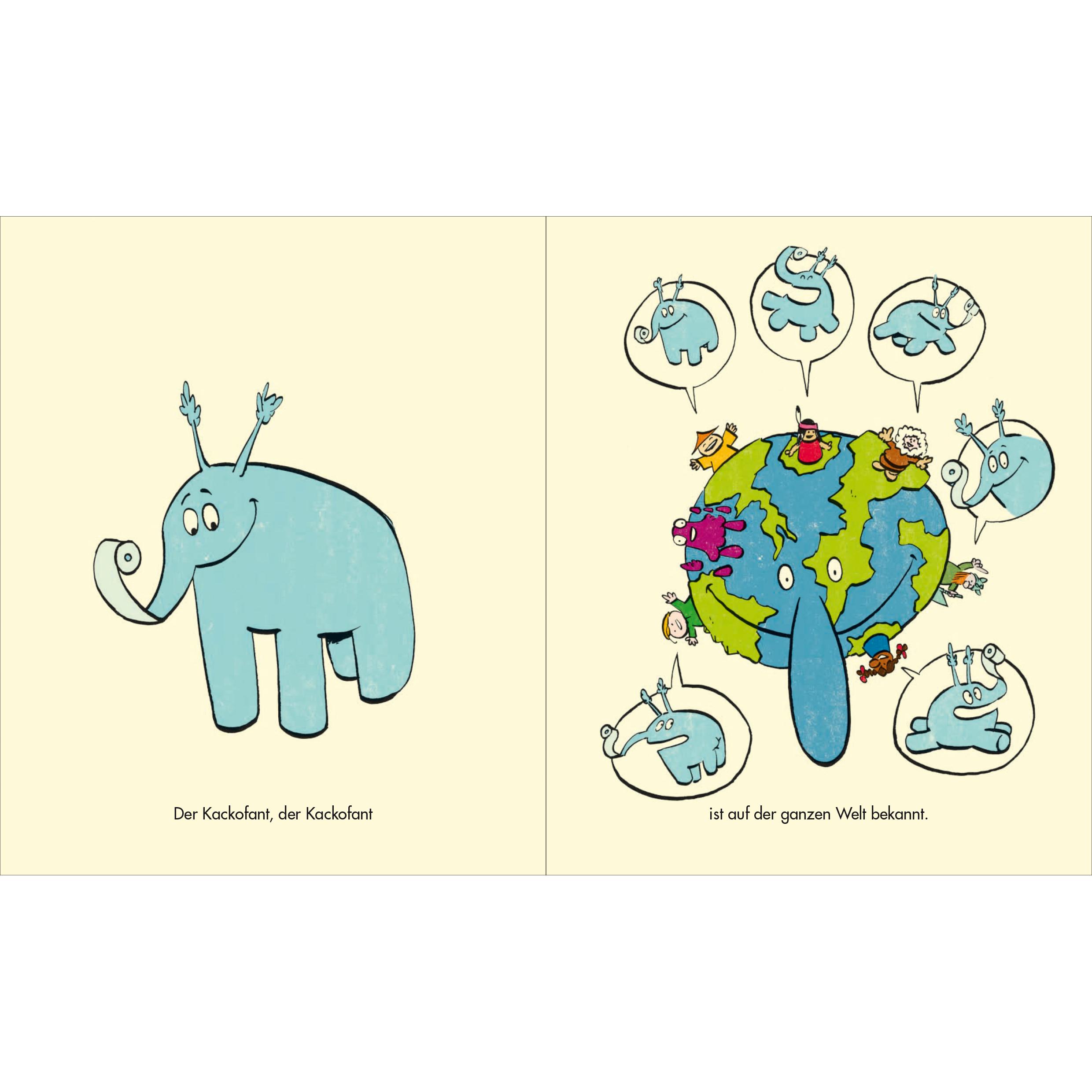 Thumbnail - Der Kackofant, Kinderbücher von Klaus Cäsar Zehrer