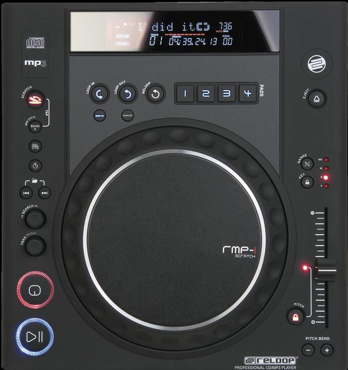 Produktbild reloop RMP-1 SCRATCH MK2 Scratch CD-Player