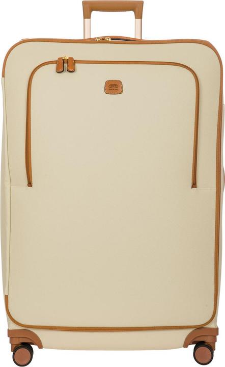 Actual product image Brics Zachte suitcase / trolley / travel case - Firenze - 82 cm - Beige (19 l)