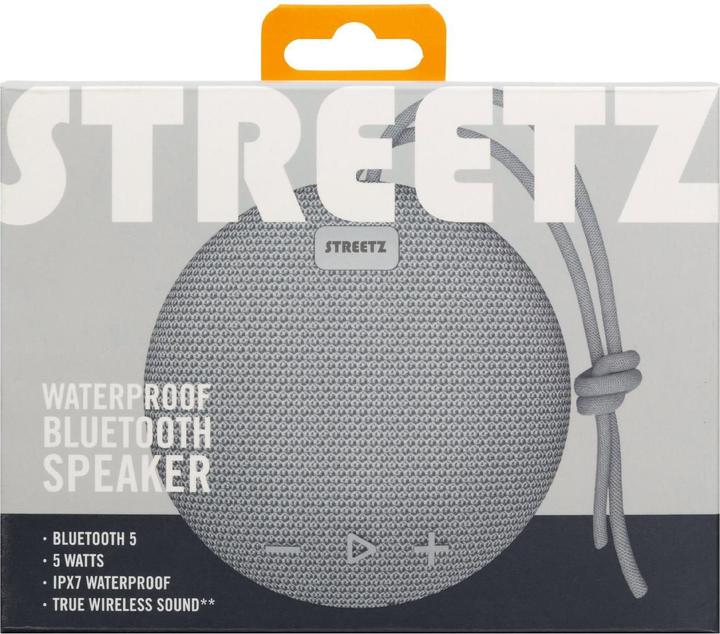 Actual product image Streetz Waterproof BT Speaker (6 h, Rechargeable battery operated)