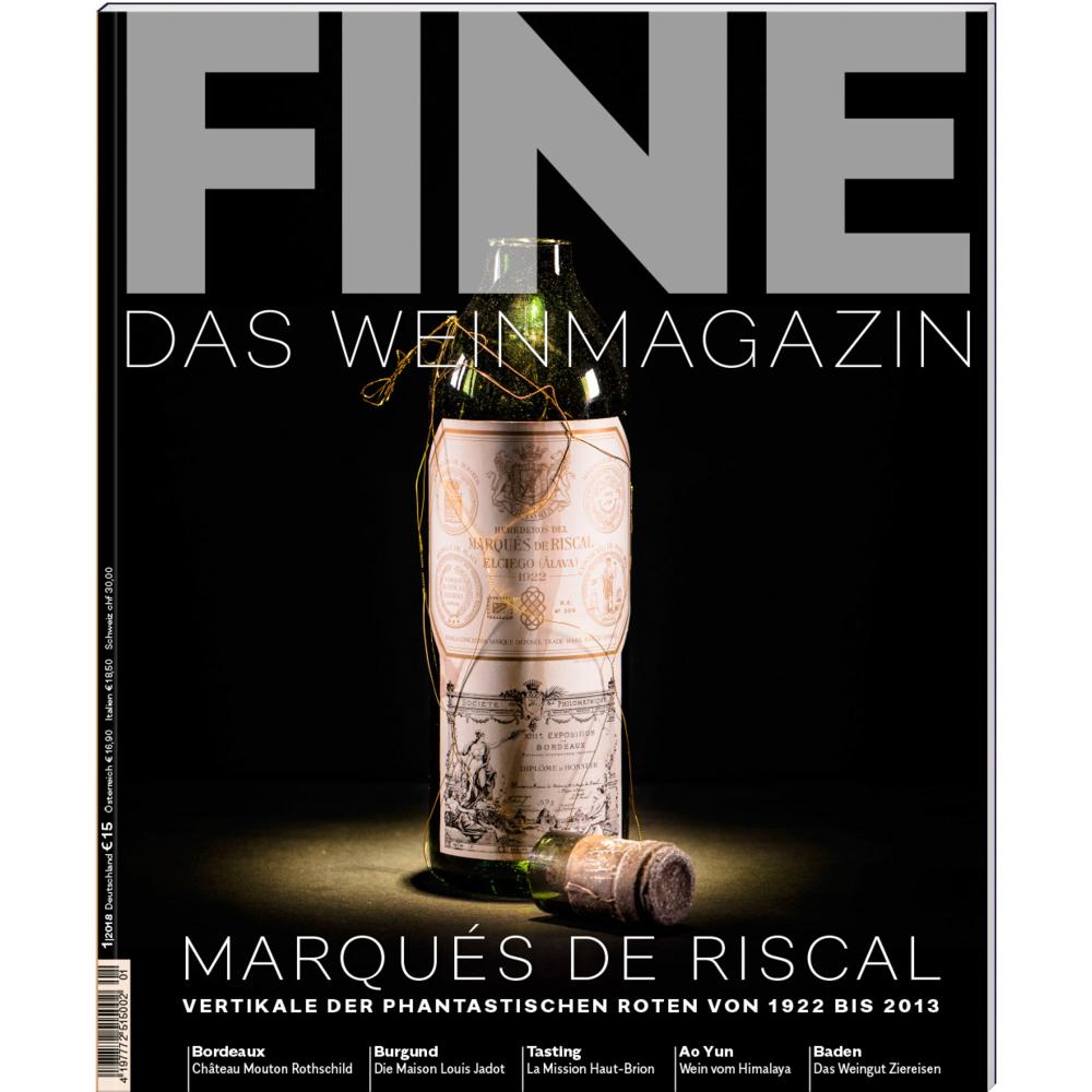 FINE Das Weinmagazin.40 01/2018, Ratgeber von Ralf Frenzel