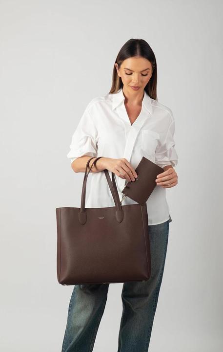 Produktbild Carlheim Evelyn Echt Lederen Handtas, Wasserfest Und Funktional