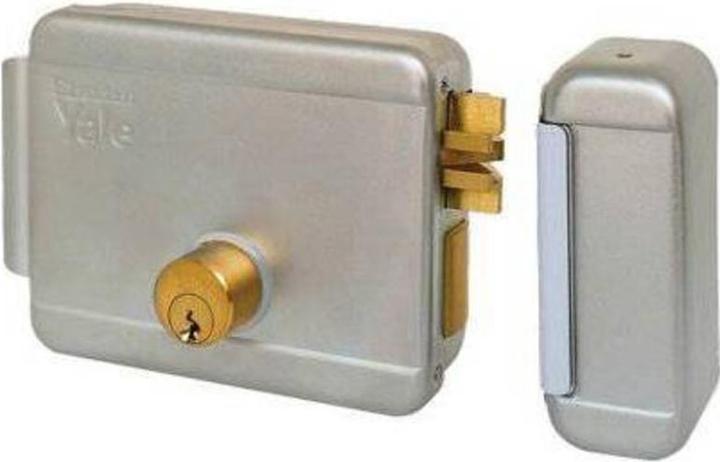 Yale Elektronisches Schloss mit Dach verzinktem Aussenzylinder (Schlüssel)